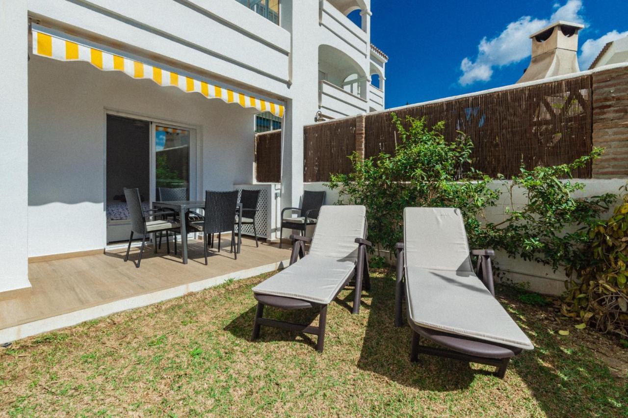 Casablanca 4 Apartamento con jardín privado Fuengirola Exterior foto