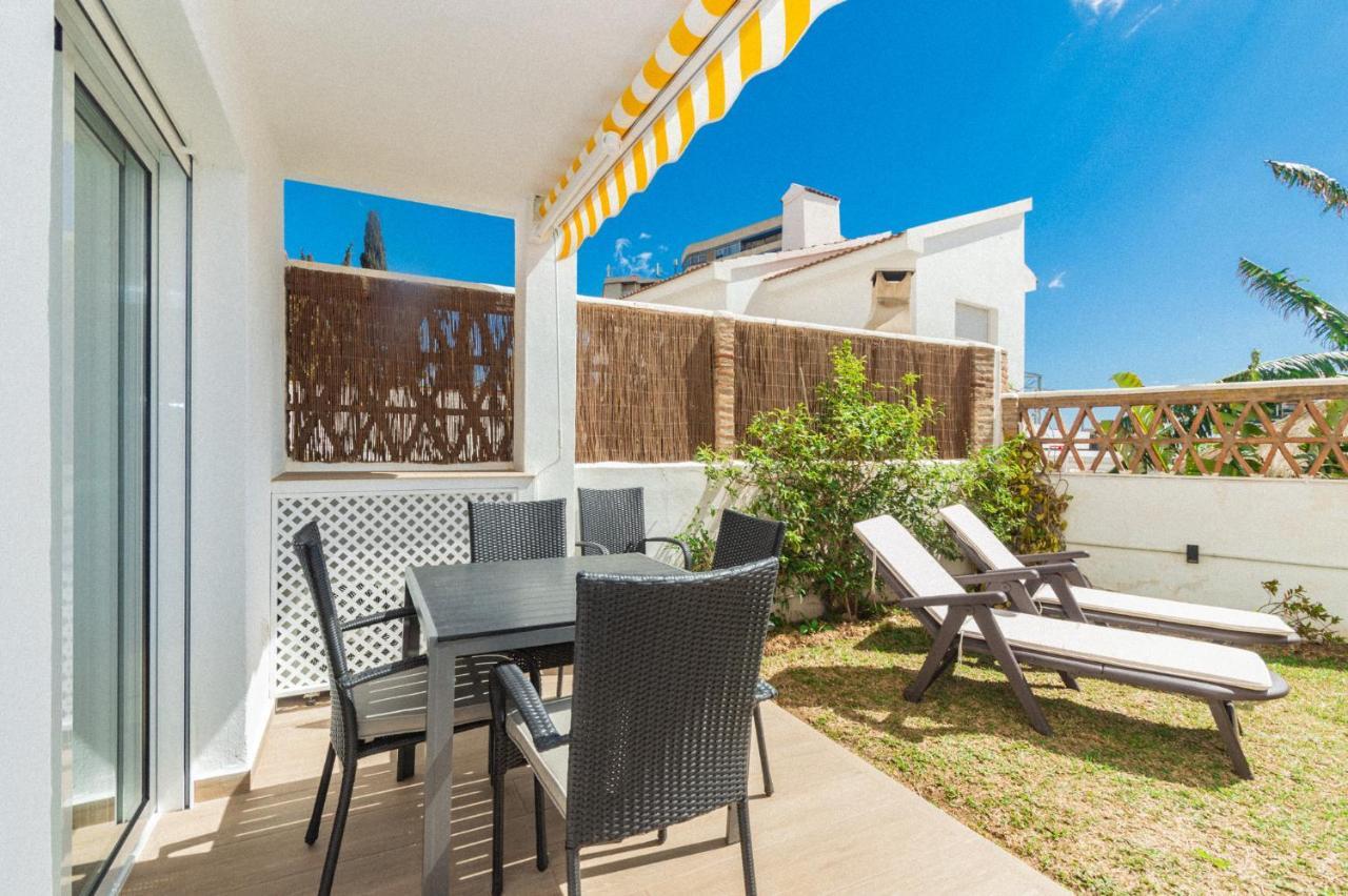 Casablanca 4 Apartamento con jardín privado Fuengirola Exterior foto